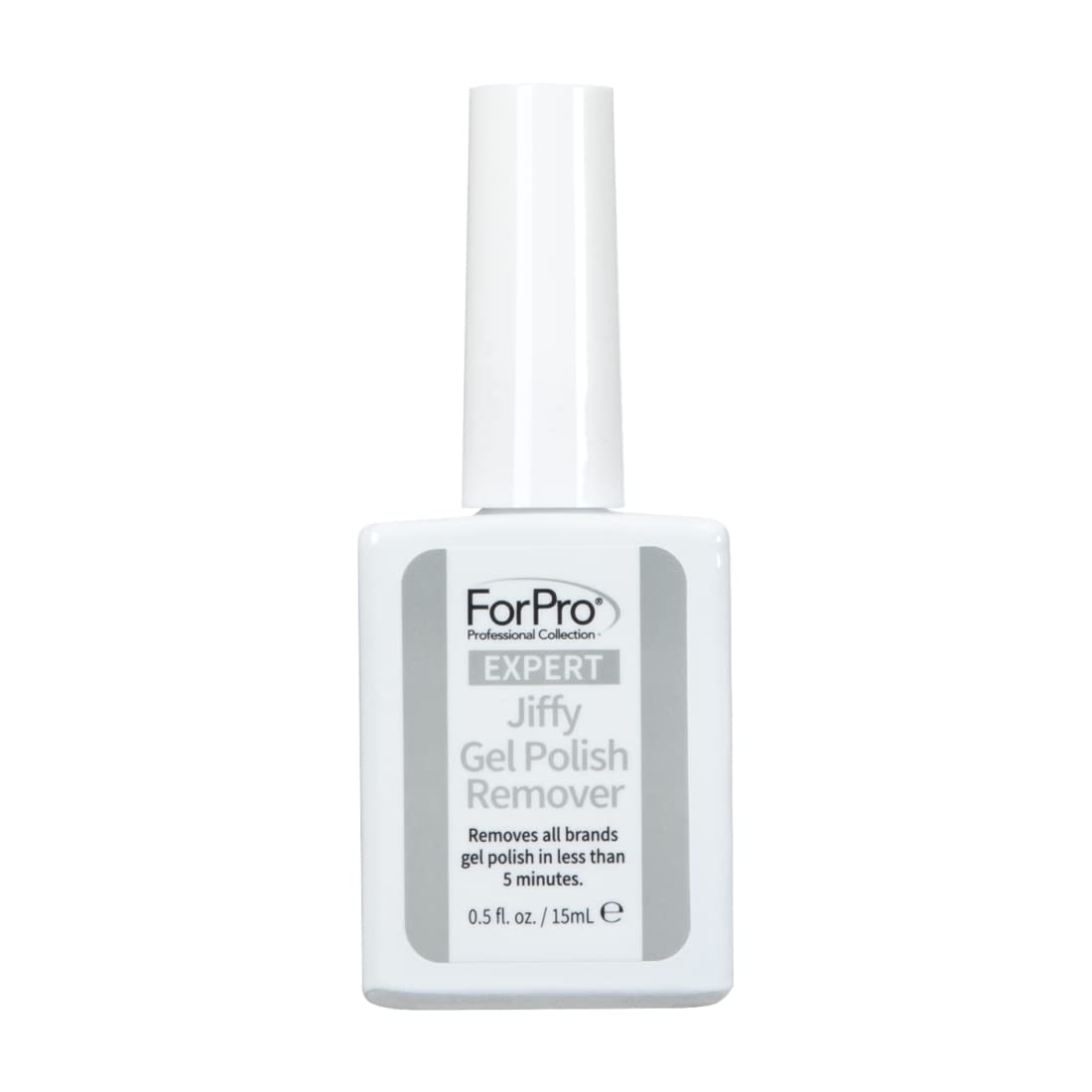 ForPro bottle front view showing compact remover and quick use benefit