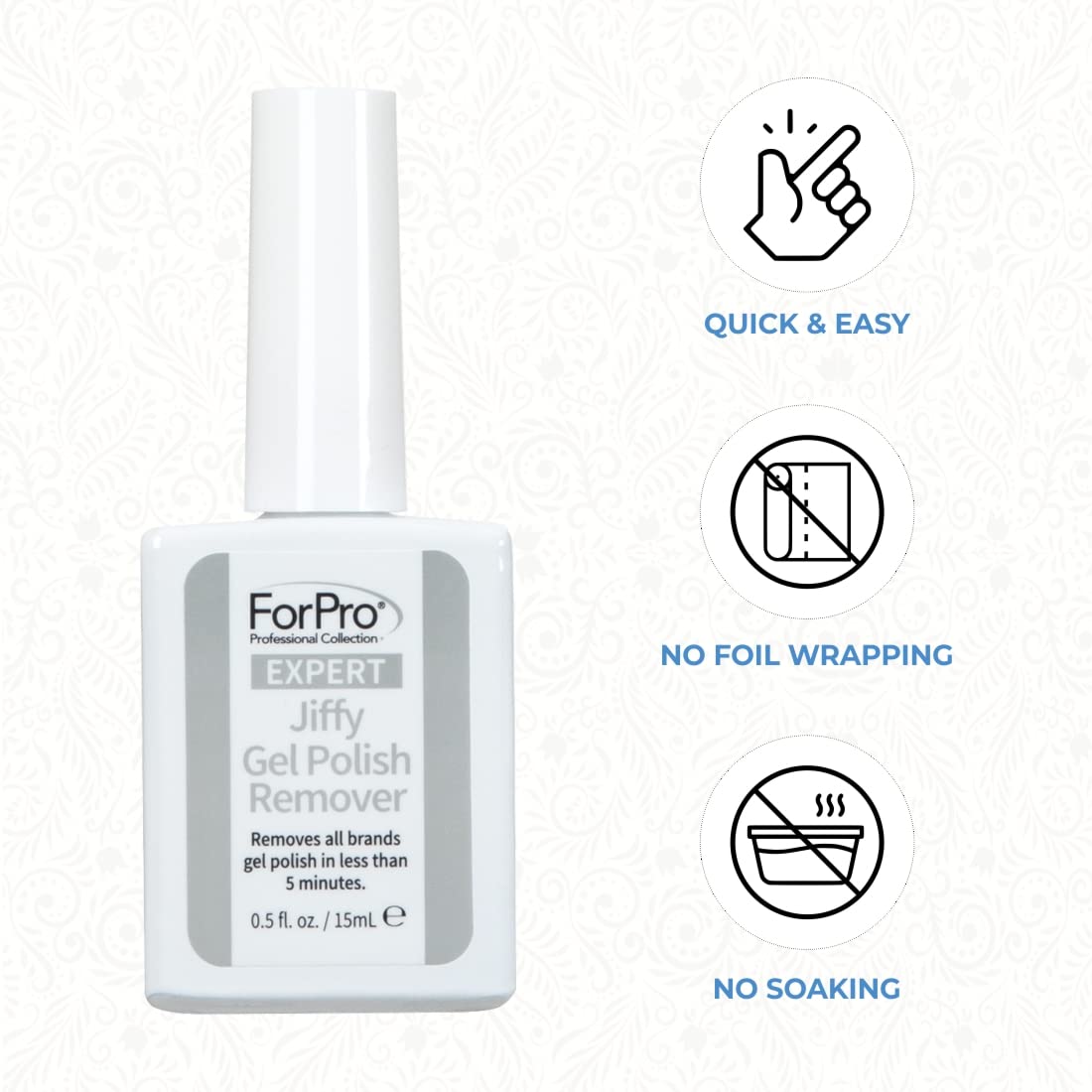 ForPro remover used with stainless tool showing efficient removal benefit