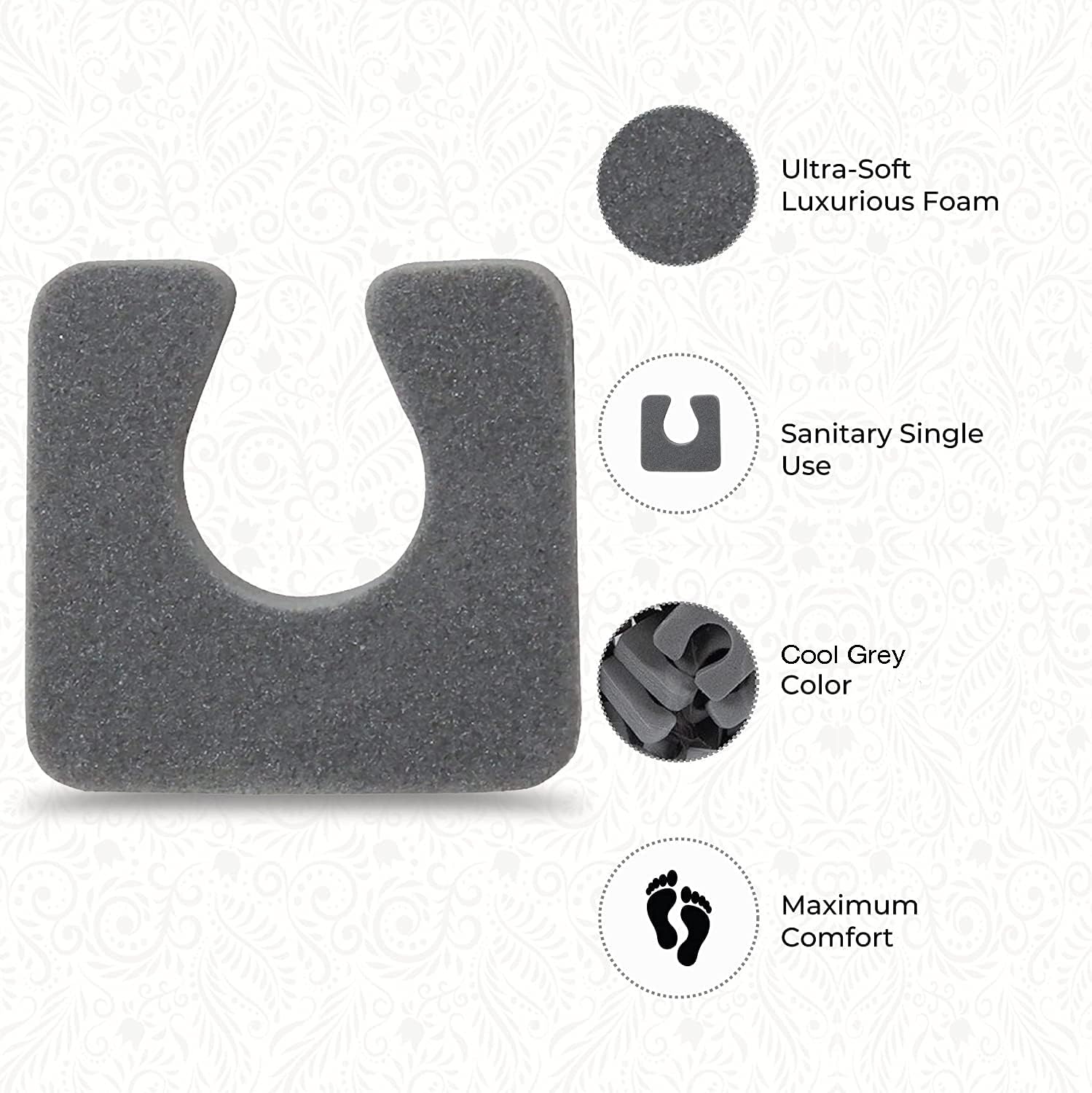 ForPro foam texture detail highlighting plush, flexible material for comfort