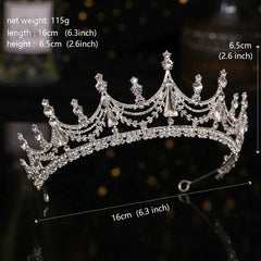FORSEVEN lifestyle bridal scene showing tiara enhancing wedding styling