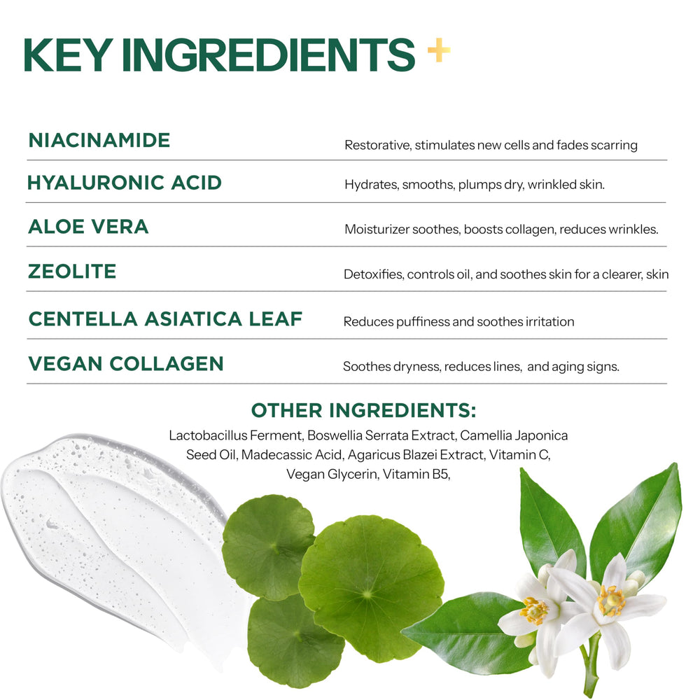 Fortify Skincare ingredient label highlighting clean, dermatologist-tested formula