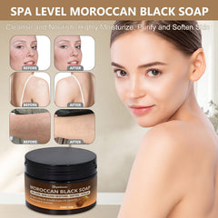 forvirness cut bar revealing rose oil flecks and gentle exfoliation