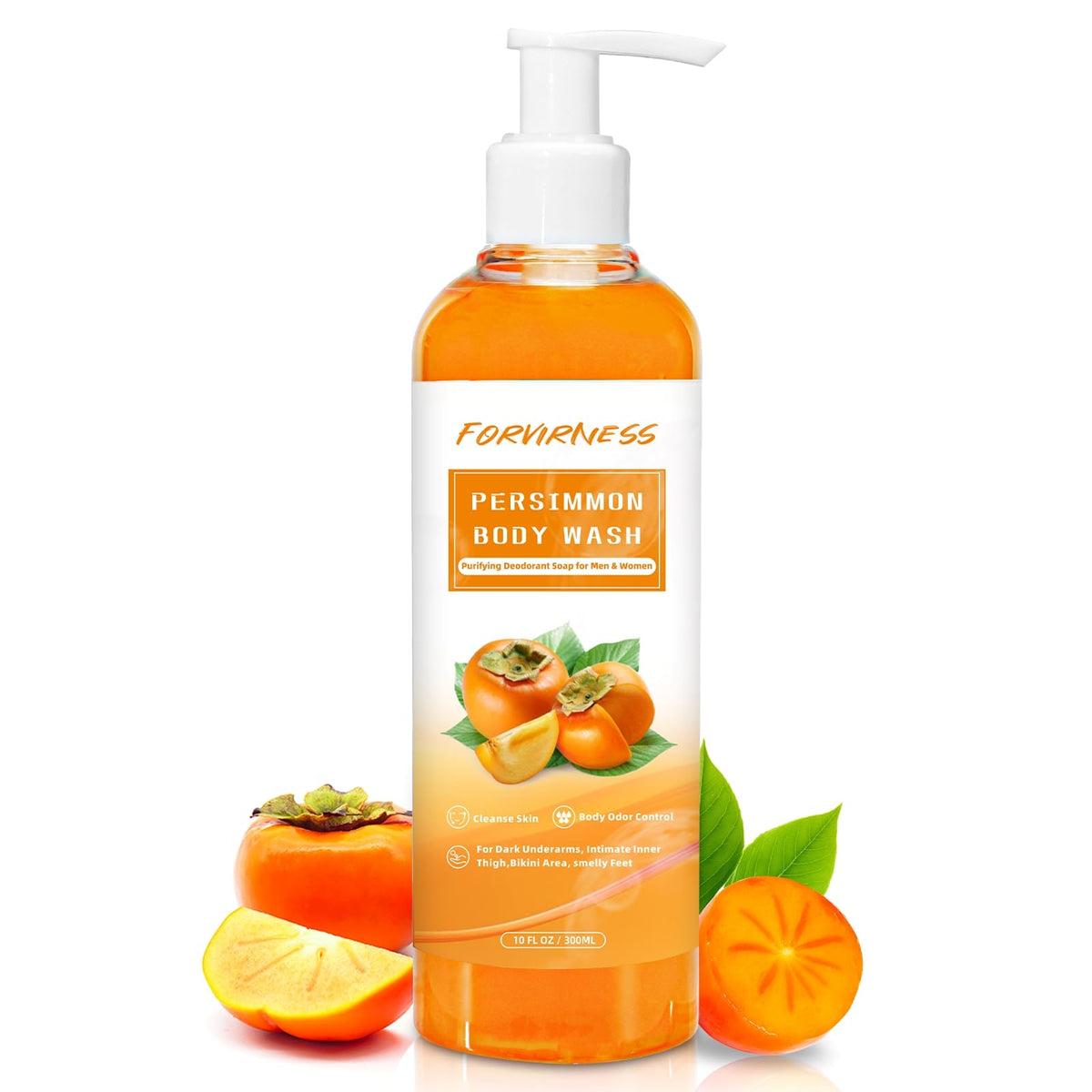 forvirness bottle front label showing product name and benefits