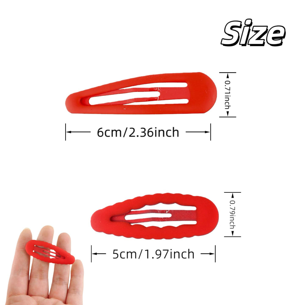 Fosrisix clip snapped into side hair demonstrating quick styling and hold benefit