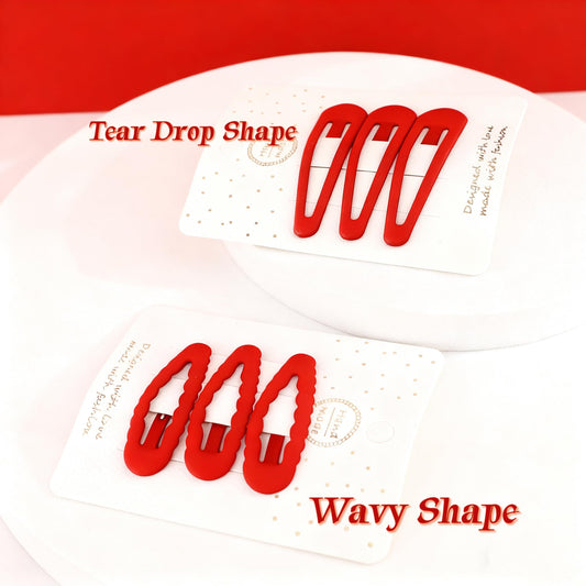 Fosrisix wavy barrette close-up highlighting metal texture and secure grip benefit