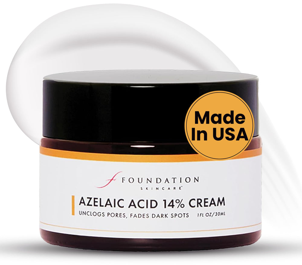 Foundation Skincare front packaging showing bottle and branding for easy identification and trust