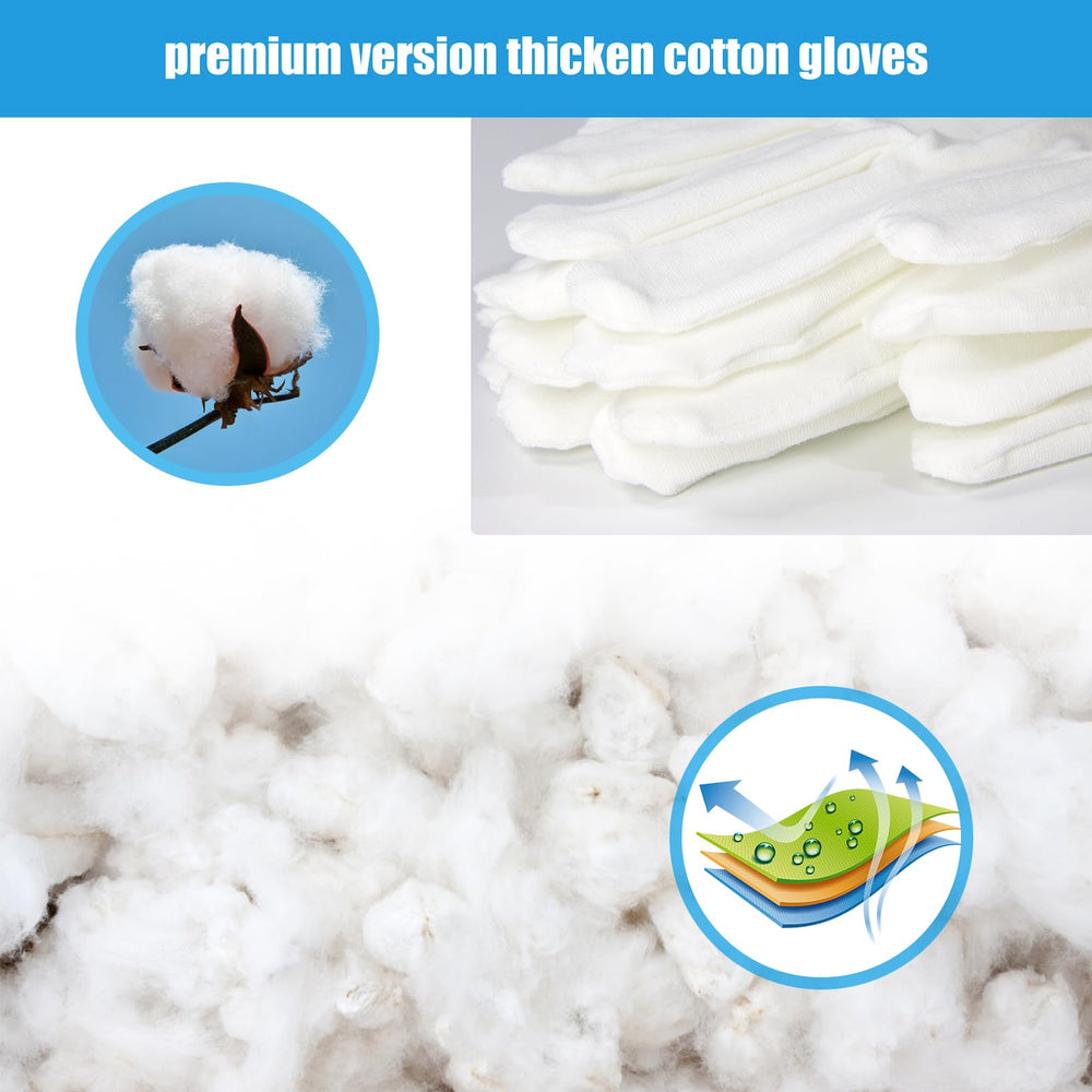 FourSeas gloves on hands demonstrating overnight moisturizing use