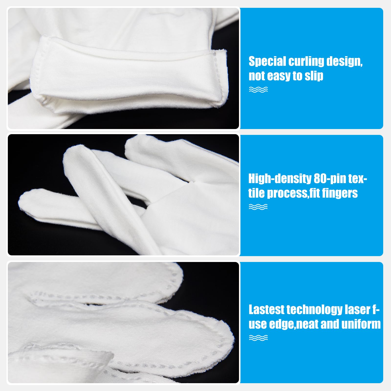 FourSeas glove near a hand showing size and one-size-fit adaptability