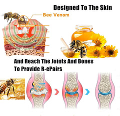 Foxniner balm applied to knee demonstrating easy massage application benefit