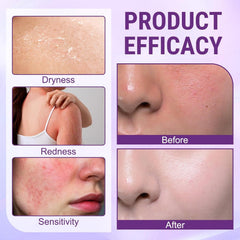 Fqwrus cream on hand absorbed into skin showing immediate smoothing