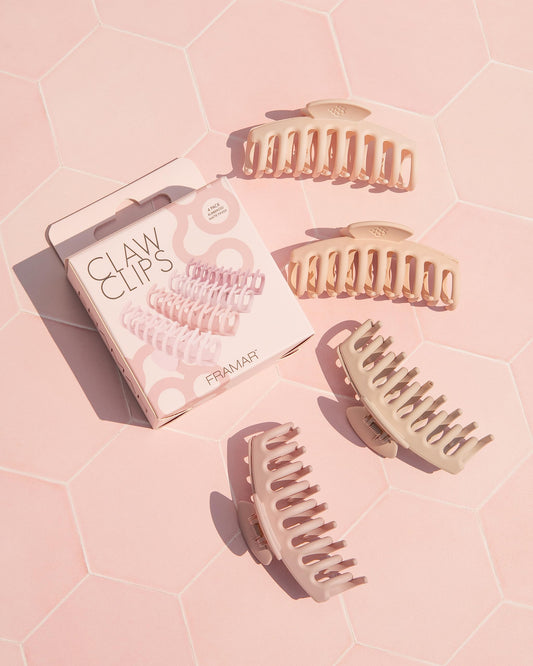 FRAMAR close-up of inner teeth ensuring grip for thick hair