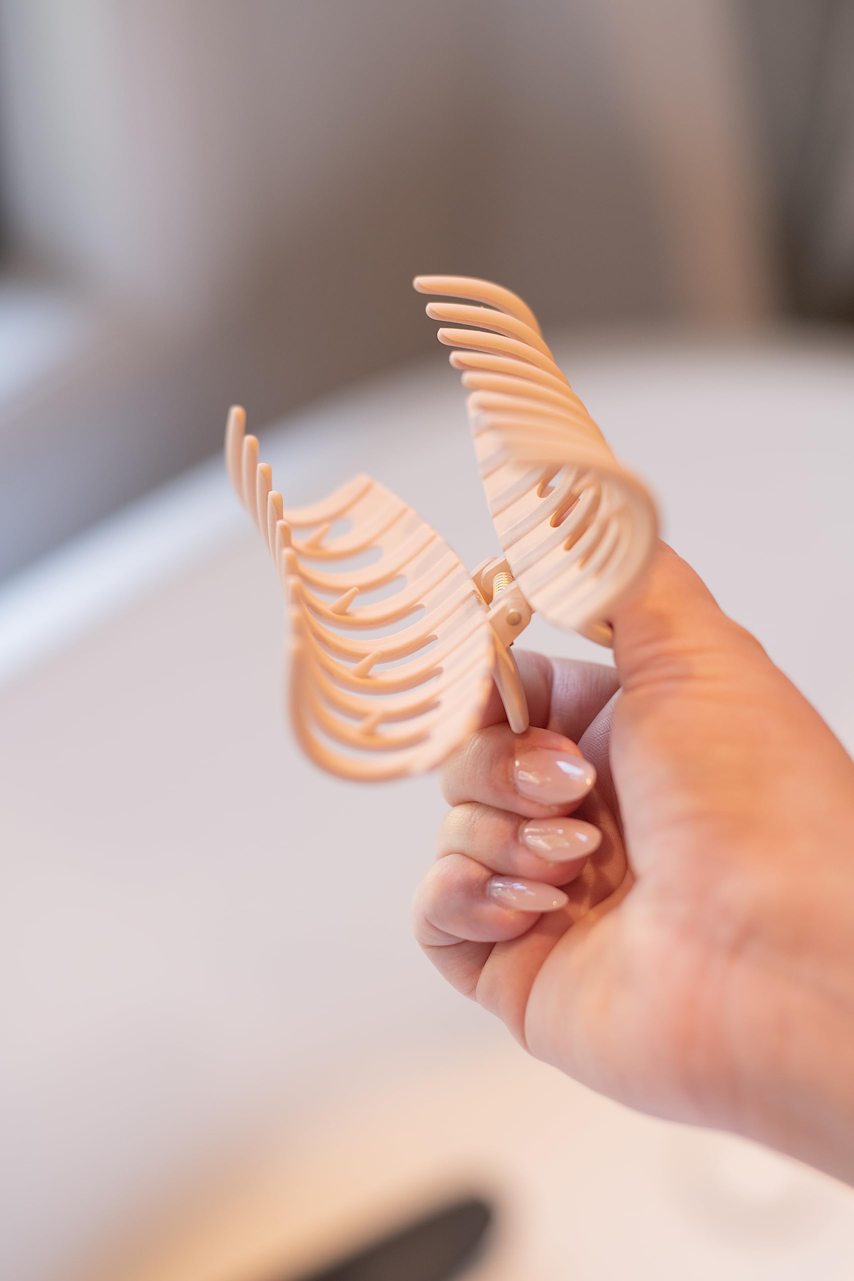 FRAMAR four blush color clips displayed for coordinated style options