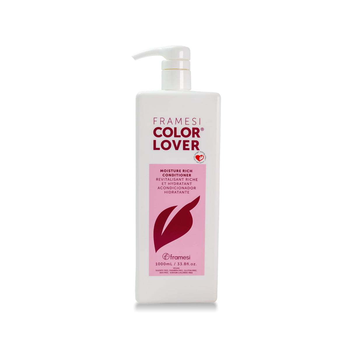 Framesi color lover front packaging shows product and label for easy recognition and trust