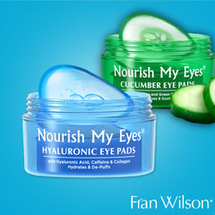 Fran Wilson chilled pads in refrigerator, demonstrating cooling instant relief