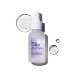 FRANKLY Closer Serum front bottle showing clean packaging and benefit