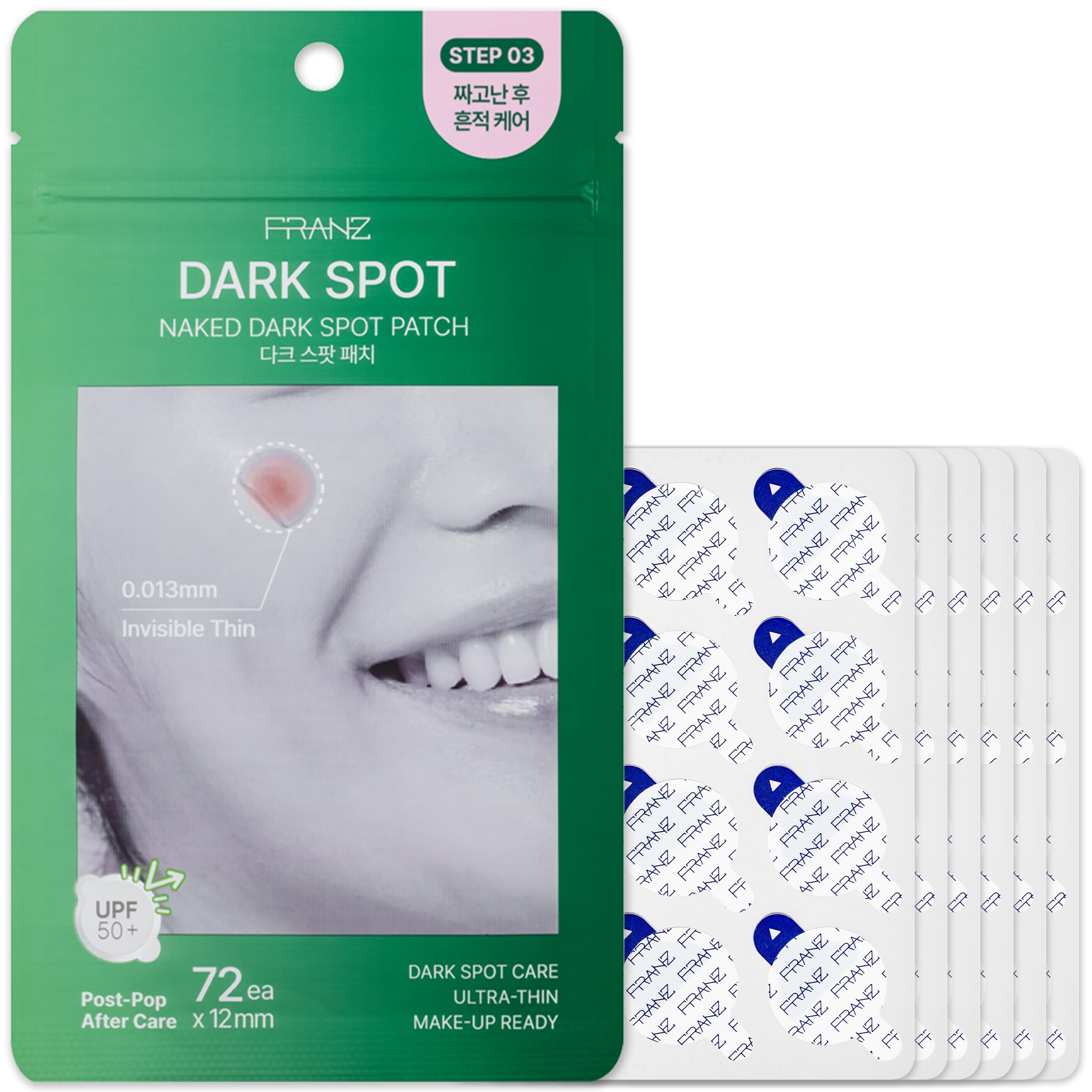 FRANZ front packaging showing 72 count value pack and benefits