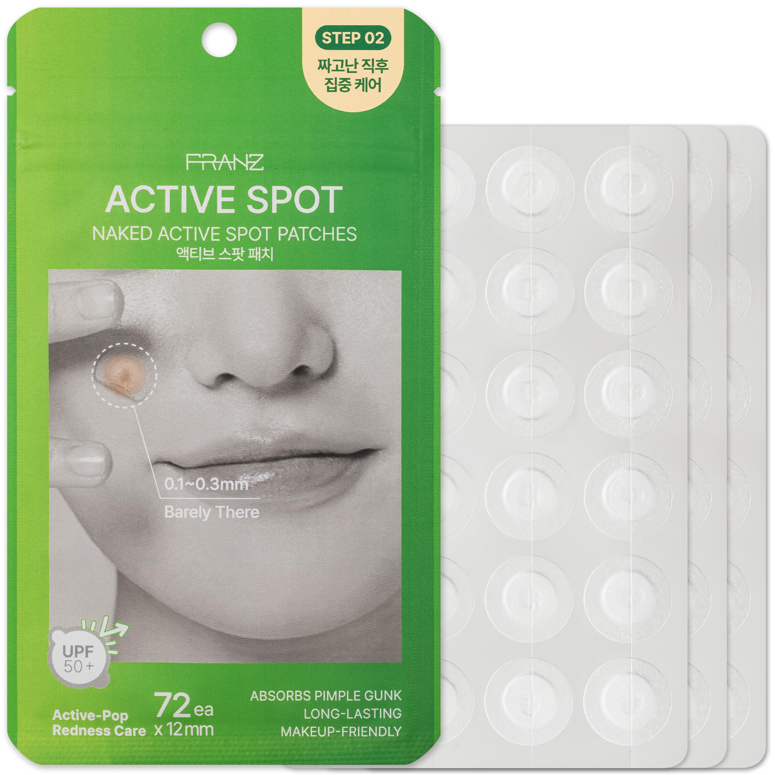 FRANZ front packaging showing 72-count pouch and branding, convenient supply