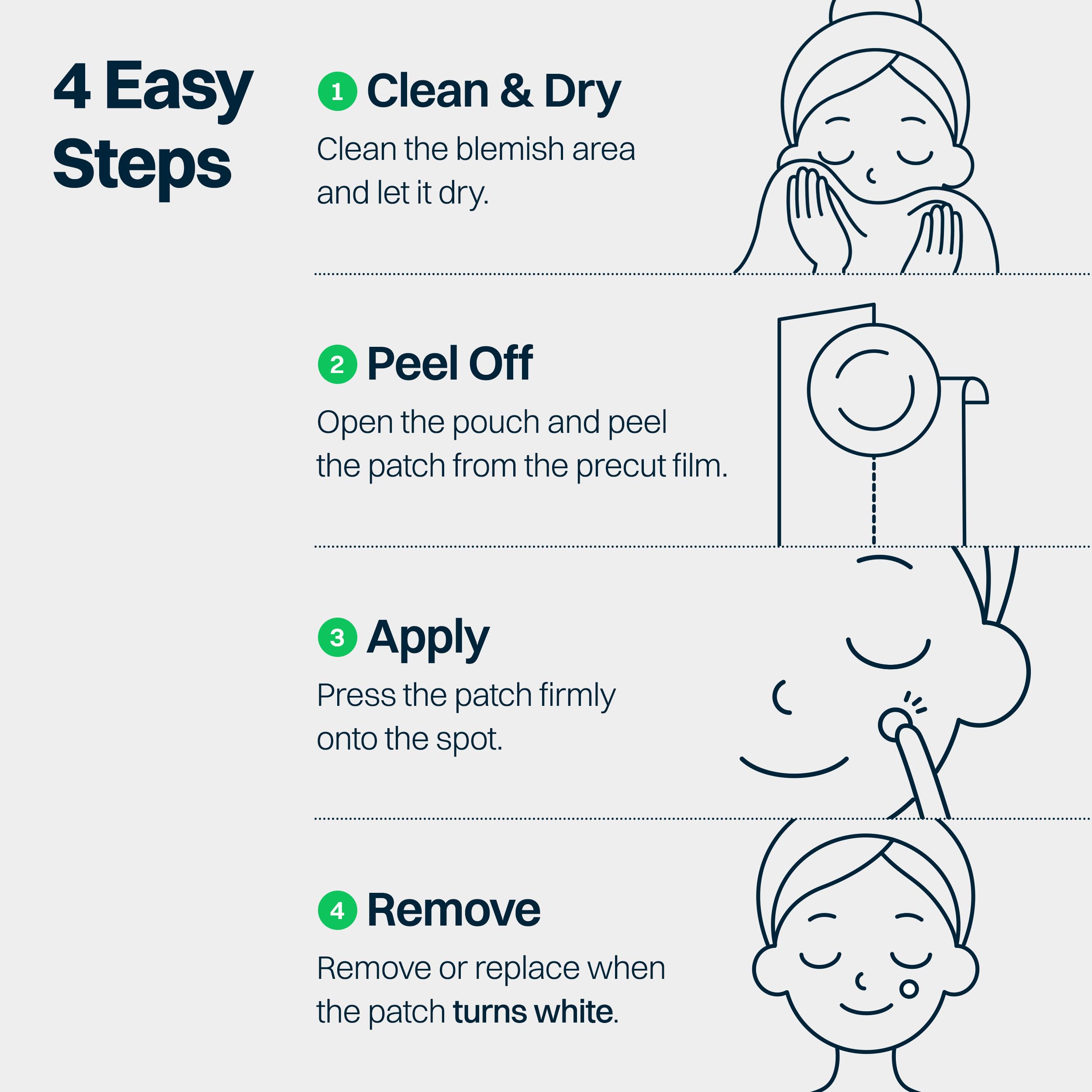 FRANZ patch inside a makeup bag suggesting portability and on-the-go pimple care