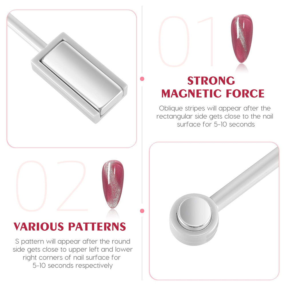 FRCOLOR close-up of both magnet heads highlighting versatile pattern control
