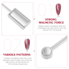 FRCOLOR close-up of both magnet heads highlighting versatile pattern control