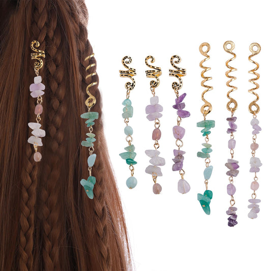 FRDTLUTHW front packaging showing six-piece braid jewelry set and benefits