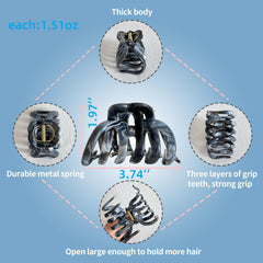 FRDTLUTHW clip held in hand shows 3.74-inch scale and easy handling advantage