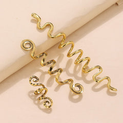 FRDTLUTHW four distinct style4 clips lined up to show shape variety