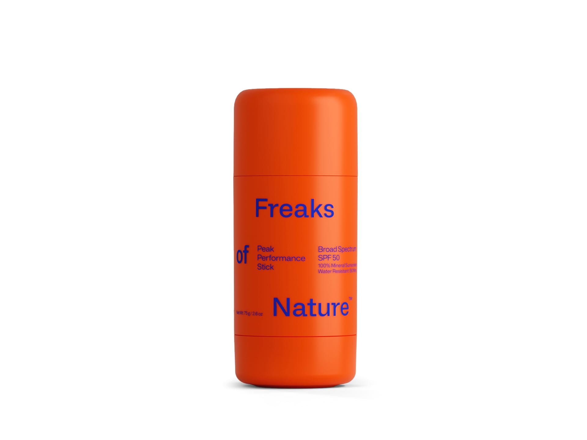 Freaks of Nature sun stick front packaging showing eco-friendly design and SPF benefit