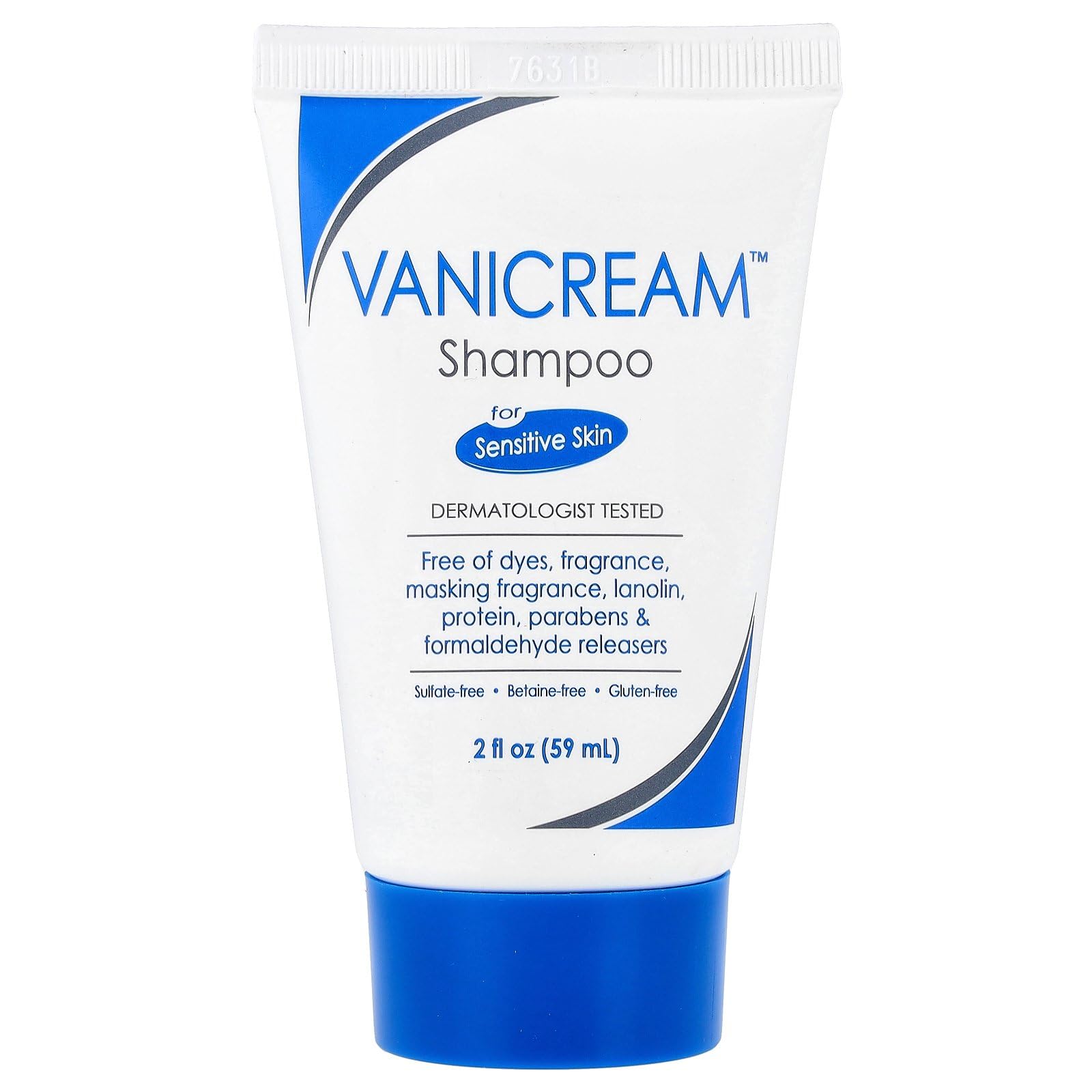 Free & Clear travel bottle front view showing clean label and size benefit
