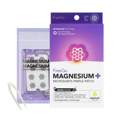 FreeGo front packaging showing medium patch packet and benefits