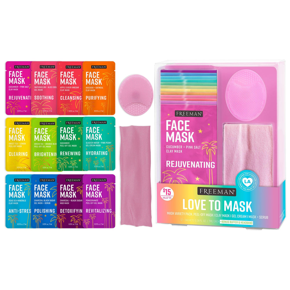 Freeman front packaging showing variety pack and clear benefits