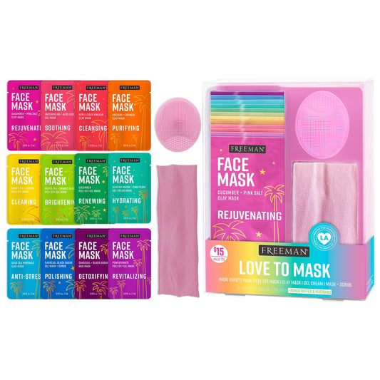 Freeman front packaging showing variety pack and clear benefits