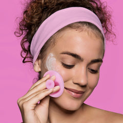 Freeman silicone buffer and headband tools for neat application benefit