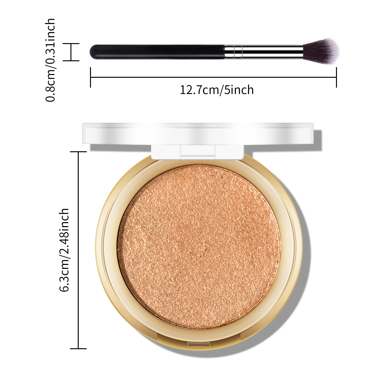 FREEORR lifestyle image with evening makeup showcasing radiant finish