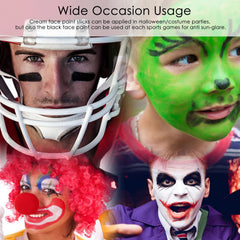 FREEORR face paint used at a party to create fun costumes and team spirit