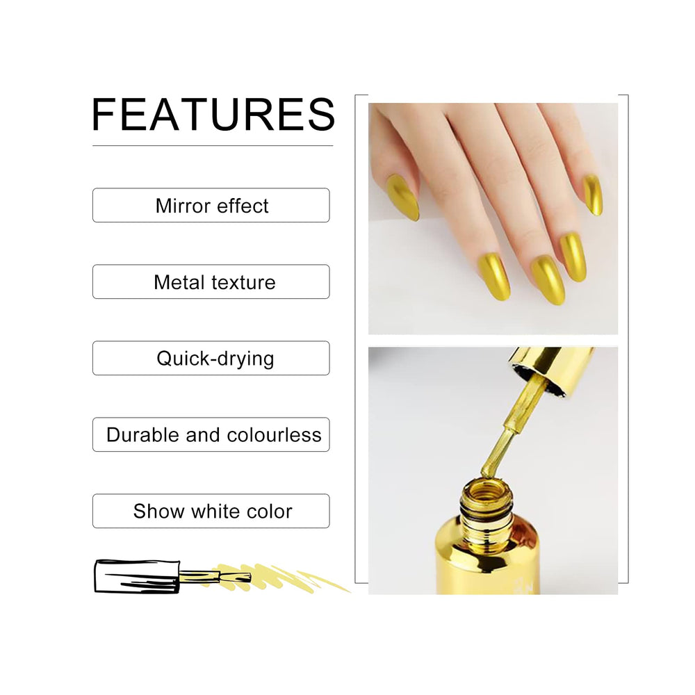 FREEORR close-up of polished nail highlighting mirror shine and reflective benefit