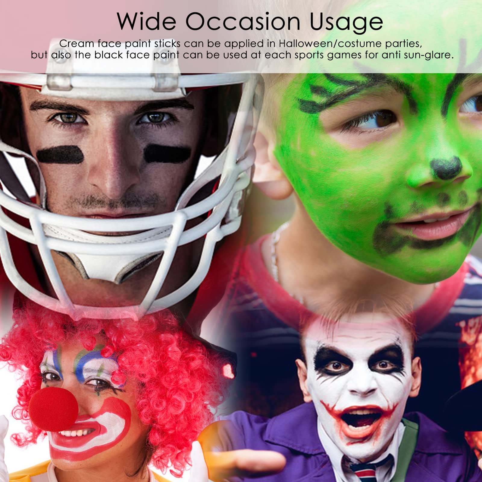 FREEORR used as lipstick and costume detail offering versatile makeup options
