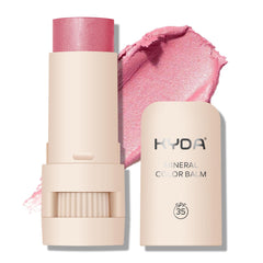 FREEORR front view of pink stick showing compact design and shade for easy touch-ups