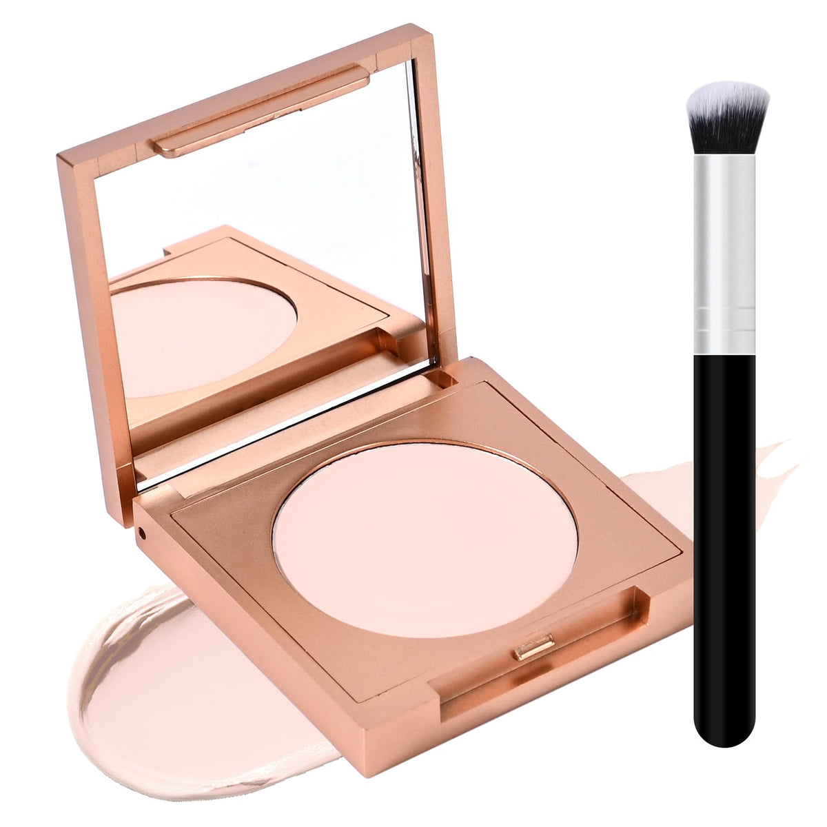 FREEORR front packaging showing product and light beige shade, brightening benefit