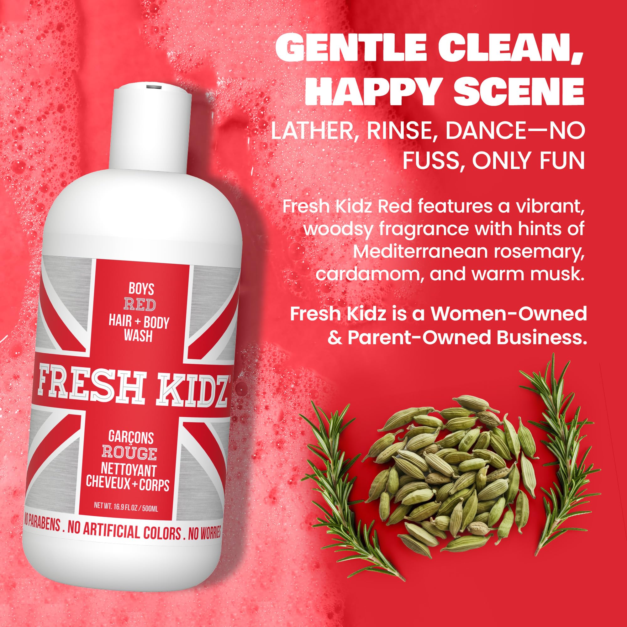 Fresh Kidz bottle in a travel or gym bag showing portability and on-the-go use