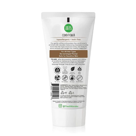 Fresh Monster texture close-up showing creamy conditioner consistency for smooth detangling