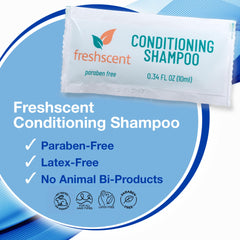Freshscent sachets arranged inside a care kit showing organized distribution