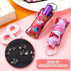 Frienda sleeve with lipstick inserted showing quick access benefit