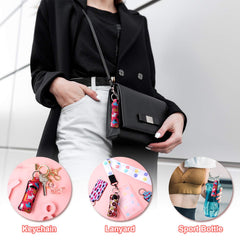 Frienda mixed colors attached to backpack for easy daily use