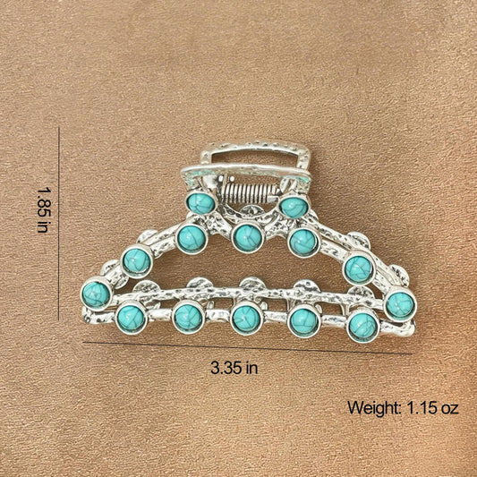 Frinnovan close-up of turquoise stone detail, highlights decorative accent benefit