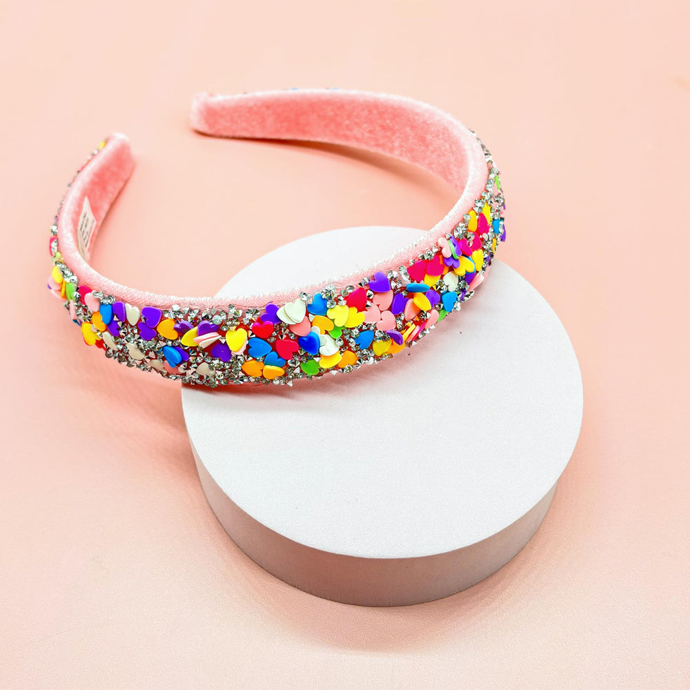 FROG SAC child wearing headband in lifestyle scene for confident everyday style benefit
