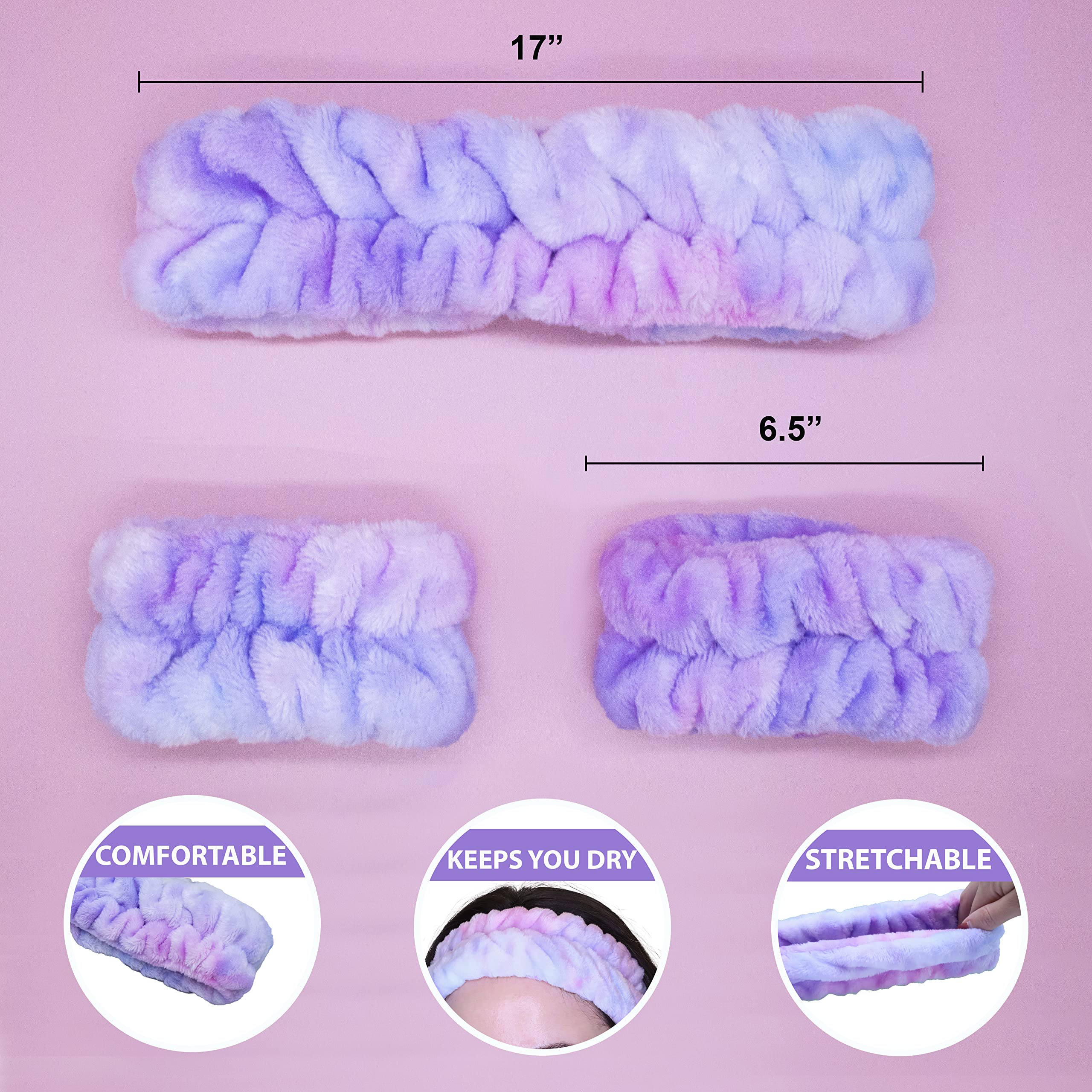 FROG SAC on model teen demonstrating secure hold during skincare
