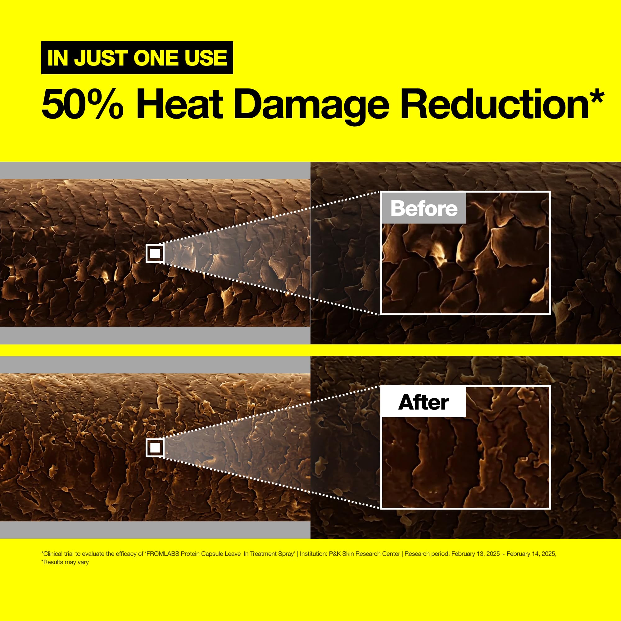 fromlabs leave-in spray nozzle close-up for easy detangling and protection