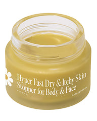 FRØYA balm front tube showing label and 100ml size, soothing barrier benefit