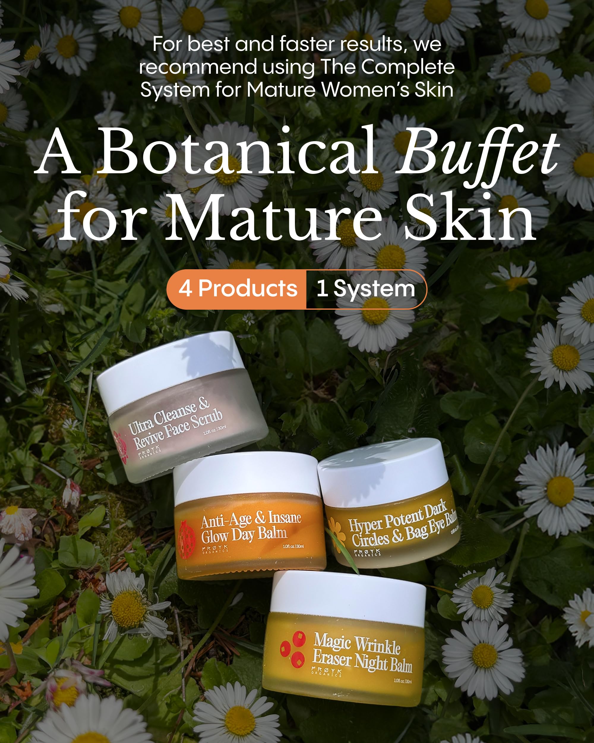 FRØYA applied on wet skin demonstrating gentle exfoliation process
